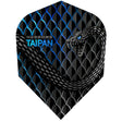Harrows Taipan Aqua Standard Dart Flights main product image showing the dart flights and product contents