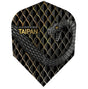 Harrows Taipan Gold Standard Dart Flights main product image showing the dart flights and product contents