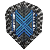 Harrows Tufftex Blue Dart Flights main image on a white background.