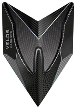 Harrows Velos Smokey 1014 Dart Flights main product image showing the flight design and product contents