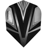 Harrows Vivid Smokey Dart Flights main product image showing the flight design and product contents