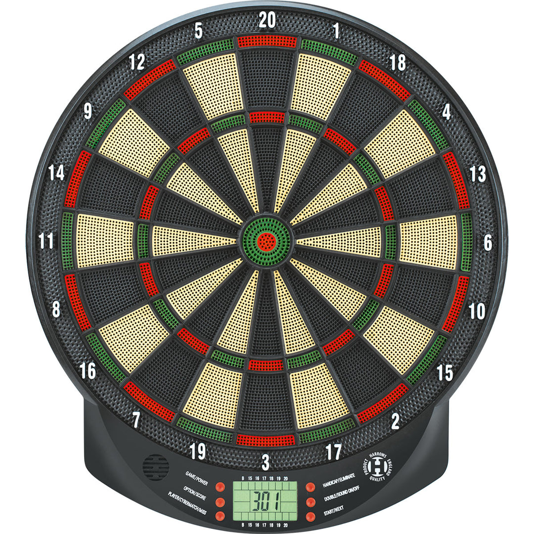 Harrows Electro 3 Soft Tip Electronic Dartboard with Darts
