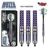 Pro Series Ryan Murray Steel Tip Darts main product image showing the darts, packaging, flights, shafts, and included accessories