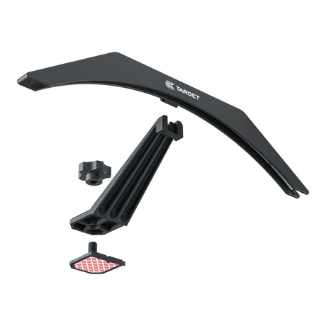 Target ARC Light Dartboard Cabinet Lighting System product image showing the included contents