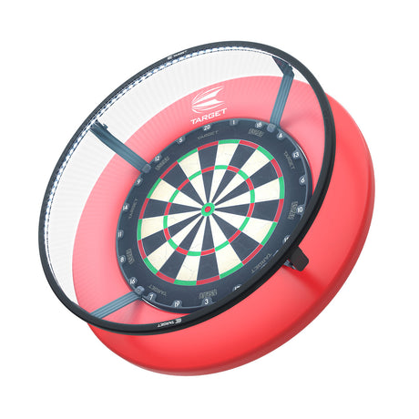 Target Corona Dartboard Lighting System alternate product image showing the lighting system and included contents