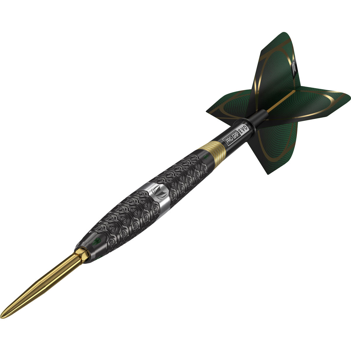 Cult SP01 Steel Tip Darts close up image highlighting the barrel grip texture and precision machining detail