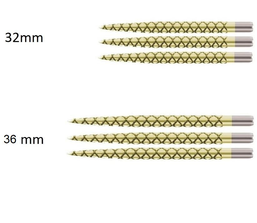 Target Diamond Cut Gold Golden Replacement Dart Points main product image showing the dart points