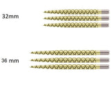 Target Diamond Cut Gold Golden Replacement Dart Points main product image showing the dart points