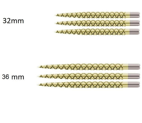 Target Diamond Cut Gold Golden Replacement Dart Points main product image showing the dart points