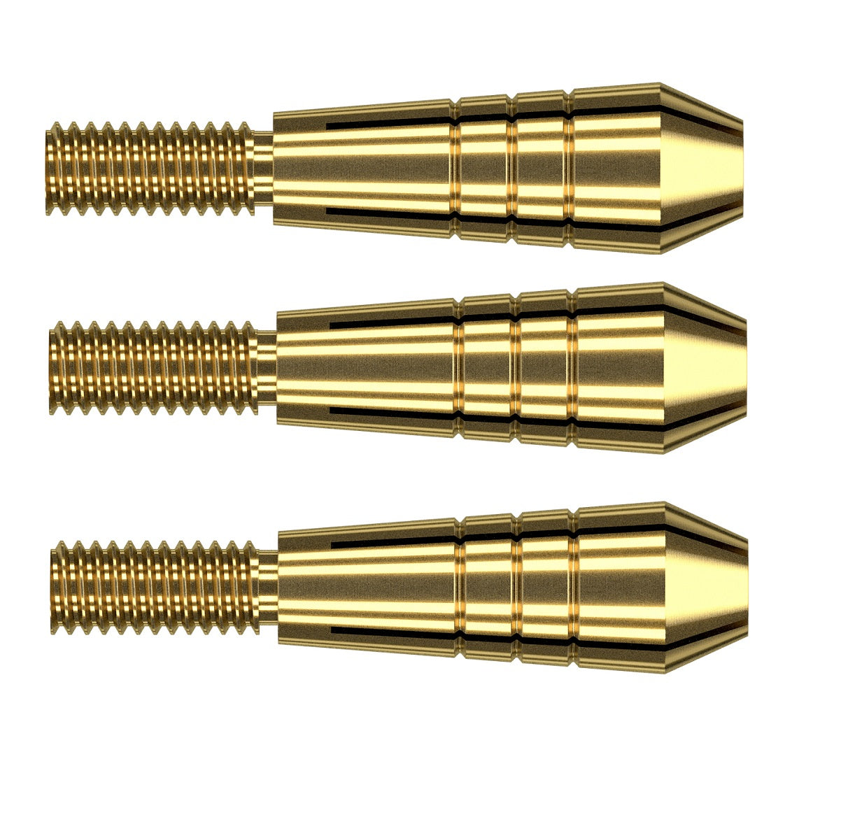 Gold Tops for Heli Ti Taylor Raymond Van Barneveld Dart Stems Shafts main product image showing the replacement tops, packaging, and included contents