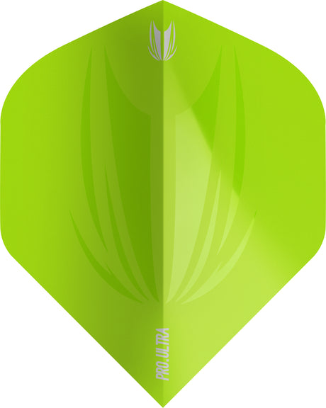 Id Pro.Ultra Lime Green No2 Flight Dart Flights by Target main product image on a white background.