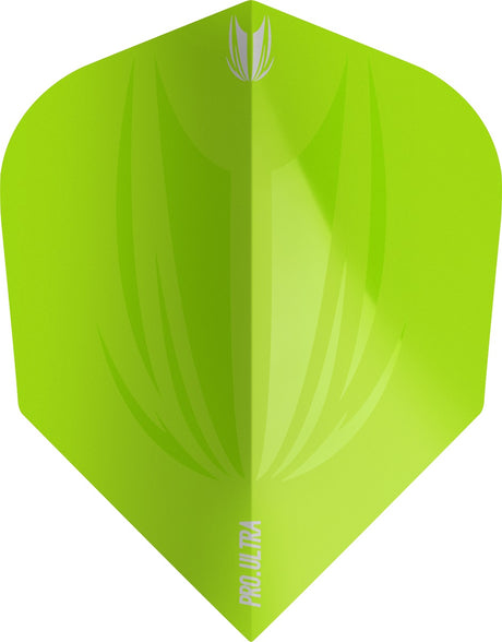 Id Pro.Ultra Lime Green No6 Flight Dart Flights by Target main product image on a white background.