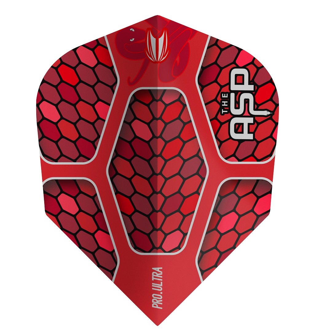 Target Nathan Aspinall Pro 100 No6 Vision Ultra Dart Flights main product image showing the dart flights