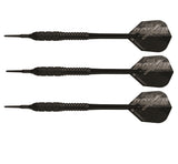 Phil Taylor Power Storm Soft Tip Darts close up image highlighting the barrel grip texture and precision machining detail