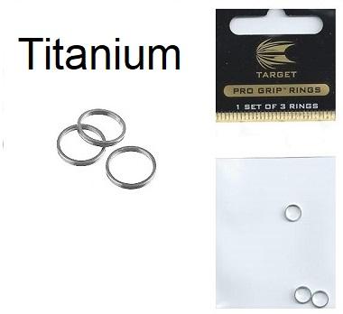 Pro Grip Replacement Titanium Rings main product image showing the replacement rings, packaging, and included contents