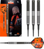Raymond van Barneveld RVB95 G3 Soft Tip Darts main product image showing the darts, packaging, flights, shafts, and included accessories