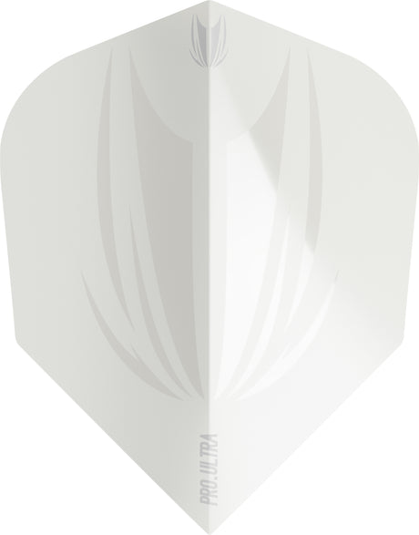 Id Pro.Ultra White No6 Flight Dart Flights by Target main product image on a white background.