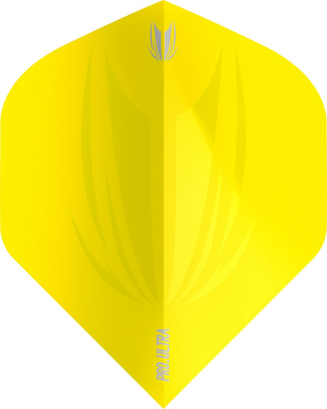 Id Pro.Ultra Yellow No2 Flight Dart Flights by Target main product image on a white background.