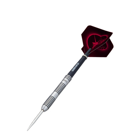 Core Plus Tungsten Style 1 Steel Tip Darts angled product image displaying the barrel profile, grip layout, and design features
