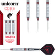 Core Plus Tungsten Style 2 Steel Tip Darts main product image showing the darts, packaging, flights, shafts, and included accessories