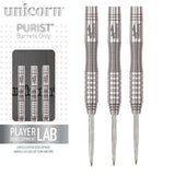 Gary Anderson Phase 2 Purist PDL Steel Tip Darts main product image showing the darts, packaging, flights, shafts, and included accessories