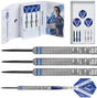 Gary Anderson Phase 5 World Champion Steel Tip Darts main product image showing the darts, packaging, flights, shafts, and included accessories