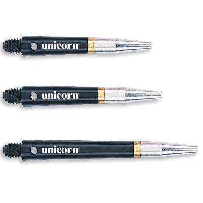 Unicorn Gripper 360 Rotating Dart Stems Shafts main product image showing the dart stems and retail packaging