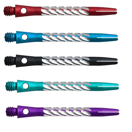 Unicorn Premier Aluminium Dart Stems Shafts main product image showing the dart stems and retail packaging
