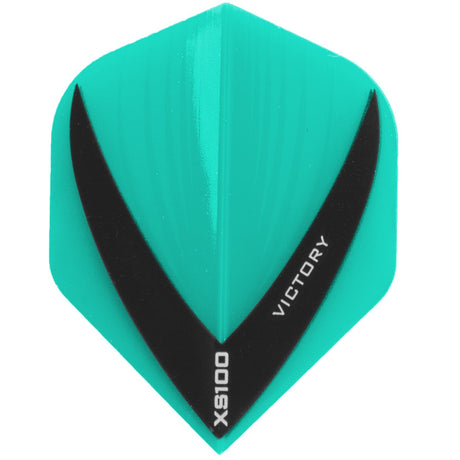 Victory Darts XS100 Vista Jade Extra Strong Dart Flights