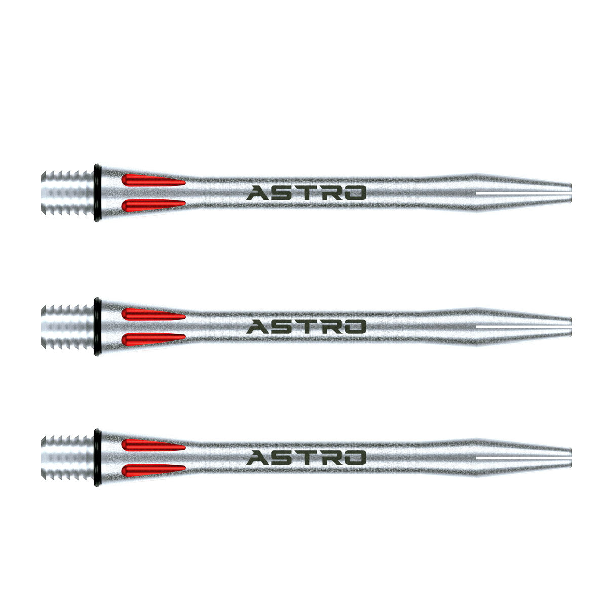 Astro Aluminium Dart Stem Red Medium length variant image