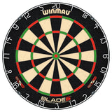 Winmau Blade 6 Dartboard main product image showing the dartboard and product contents