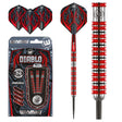 Diablo Straight Barrel Steel Tip Darts main product image showing the darts, packaging, flights, shafts, and included accessories