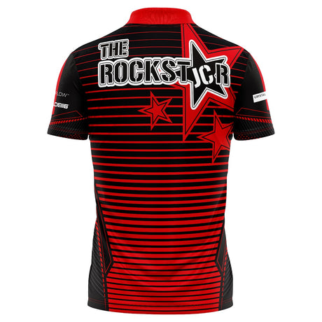 Joe Cullen Replica Dart Shirt by Winmau rear view image showing the back design and player branding