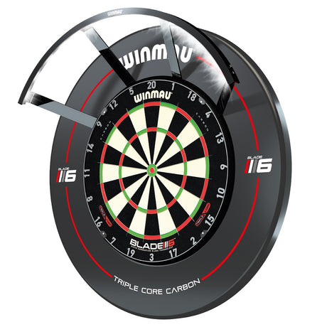 Winmau Polaris 120 Dartboard Light main product image showing the lighting system and included contents