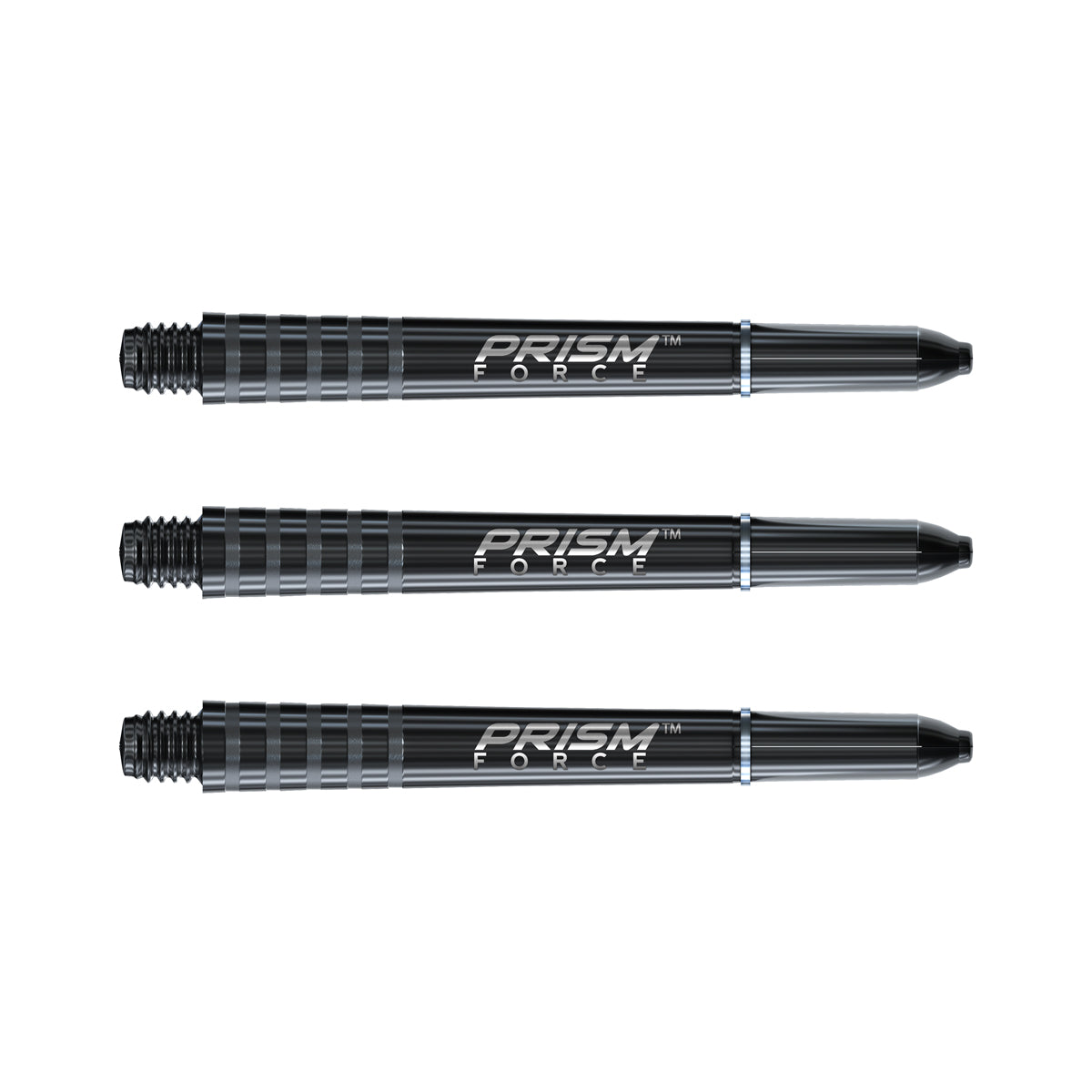 Winmau Prism Force Dart Stems Shafts Black Medium length variant image