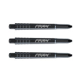 Winmau Prism Force Dart Stems Shafts Black Medium length variant image
