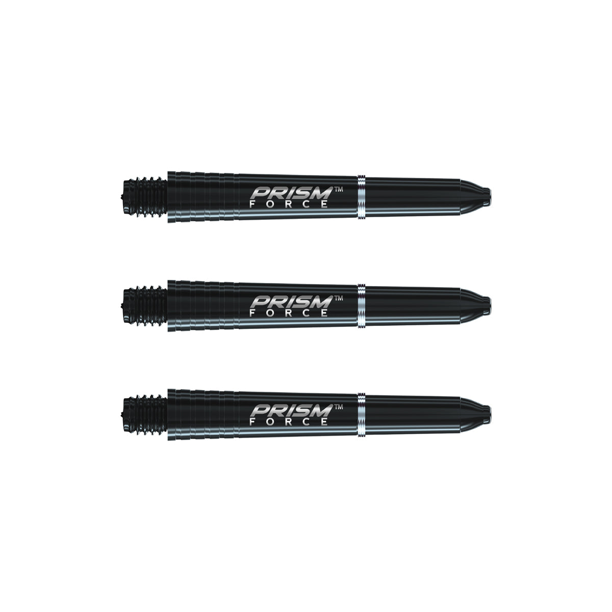 Winmau Prism Force Dart Stems Shafts Black Short length variant image