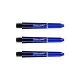 Winmau Prism Force Dart Stems Shafts Blue Short length variant image
