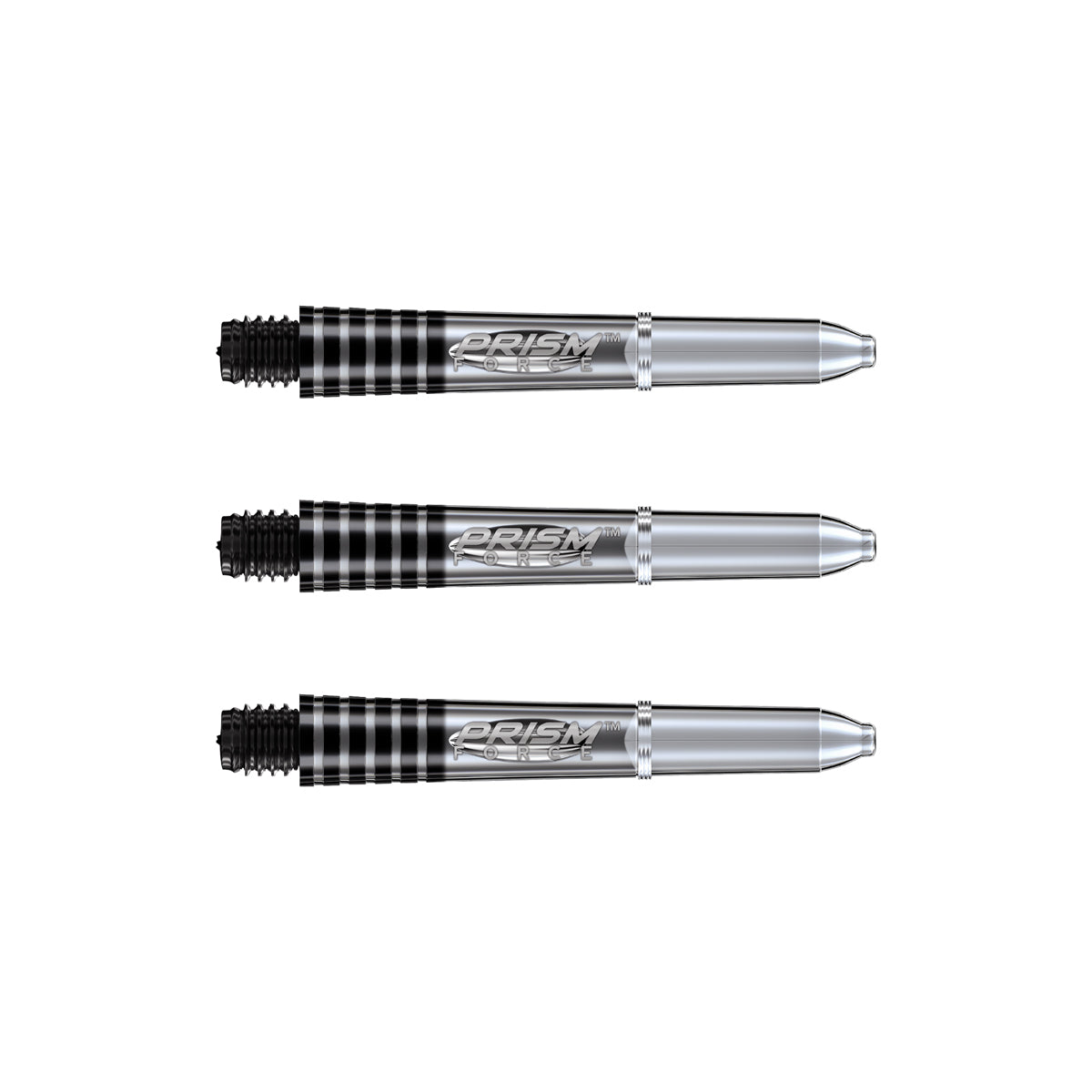Winmau Prism Force Dart Stems Shafts Clear Short length variant image