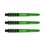Winmau Prism Force Dart Stems Shafts Green Medium length variant image