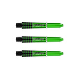 Winmau Prism Force Dart Stems Shafts Green Short length variant image