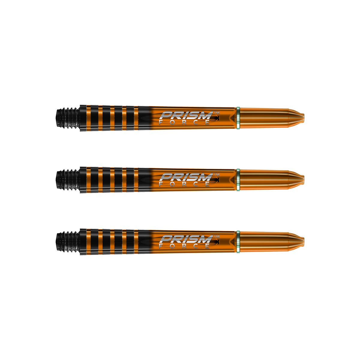 Winmau Prism Force Dart Stems Shafts Orange Intermediate length variant image