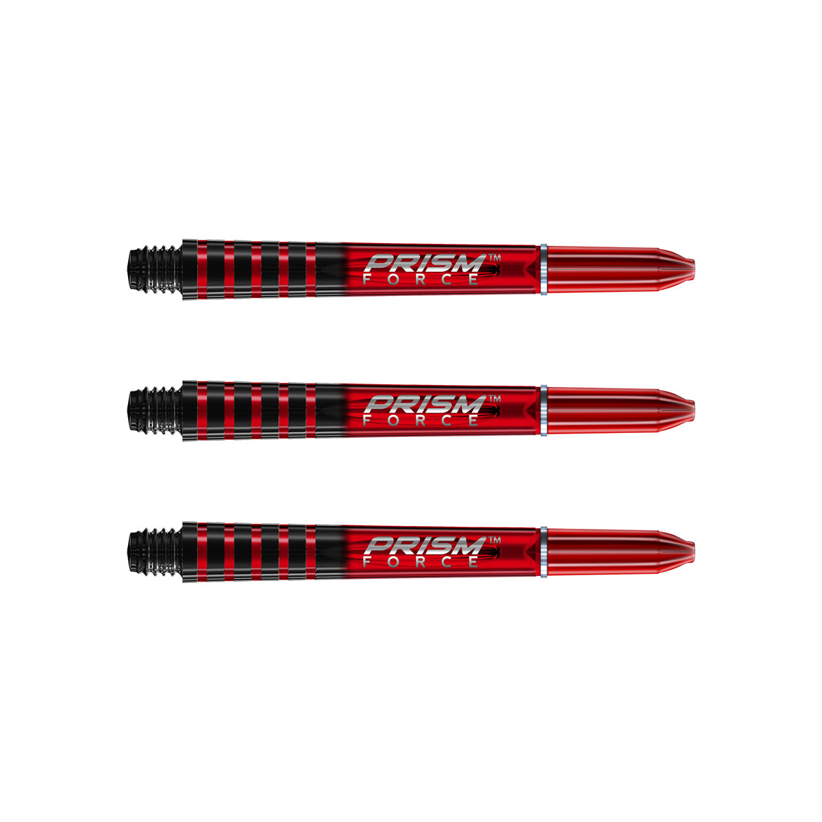 Winmau Prism Force Dart Stems Shafts Red Intermediate length variant image