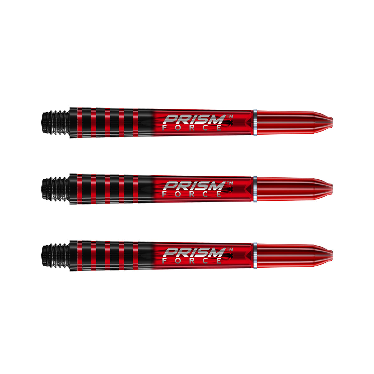 Winmau Prism Force Dart Stems Shafts Red Medium length variant image