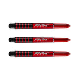 Winmau Prism Force Dart Stems Shafts Red Medium length variant image