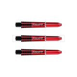 Winmau Prism Force Dart Stems Shafts Red Short length variant image