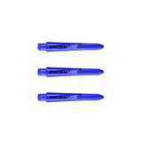 Winmau Prism Polycarbonate Dart Stems Shafts Blue Extra Short length variant image