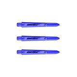 Winmau Prism Polycarbonate Dart Stems Shafts Blue Short length variant image