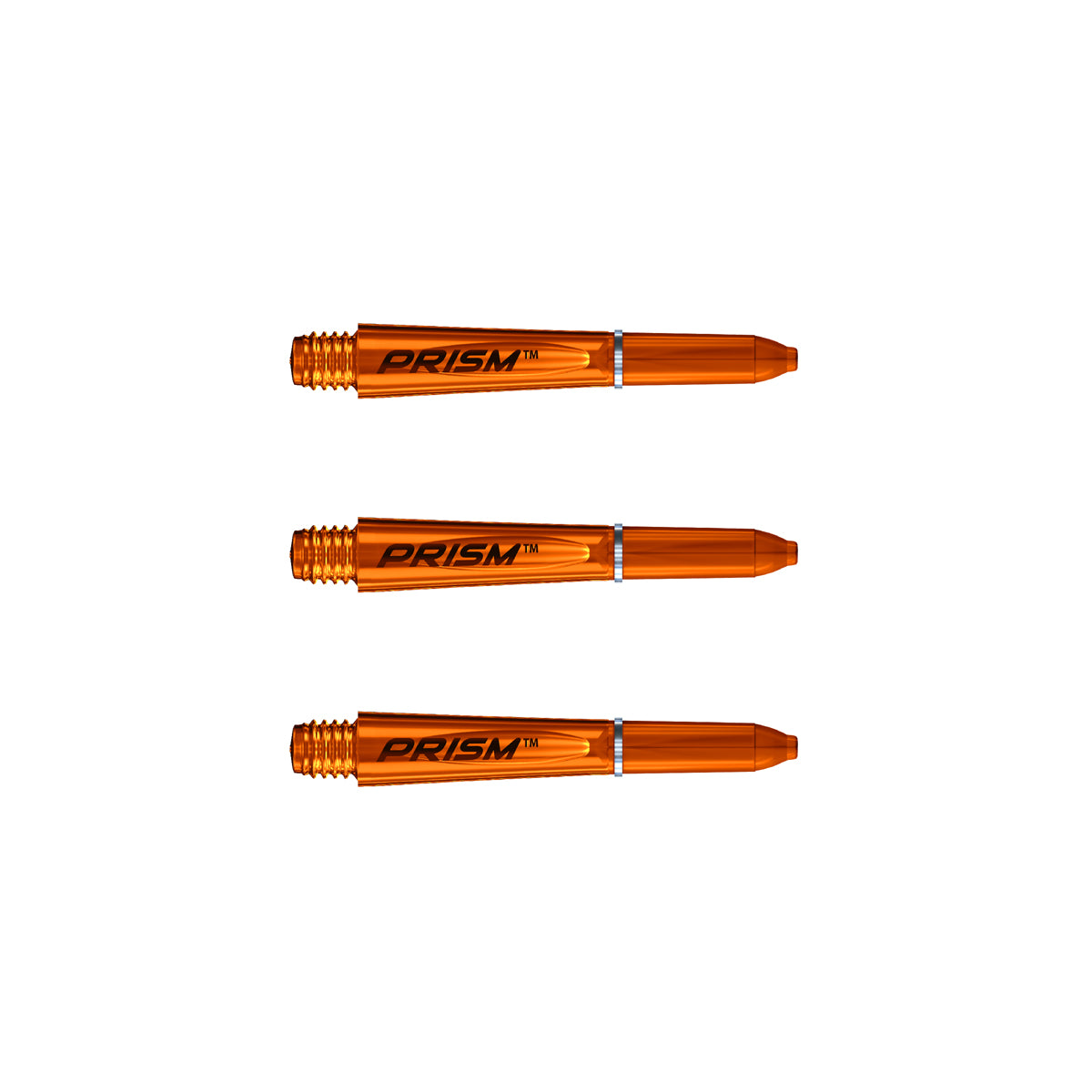 Winmau Prism Polycarbonate Dart Stems Shafts Orange Extra Short length variant image