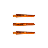 Winmau Prism Polycarbonate Dart Stems Shafts Orange Extra Short length variant image